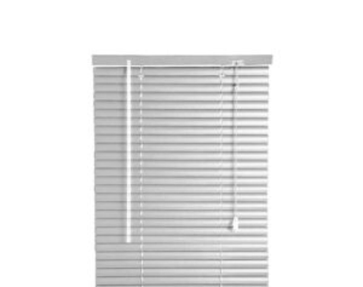 Silver Venetian Blind