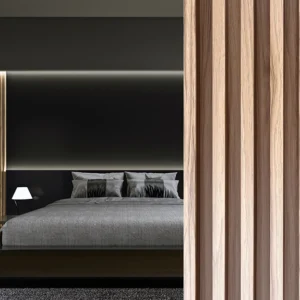 Driftwood Slat Wall