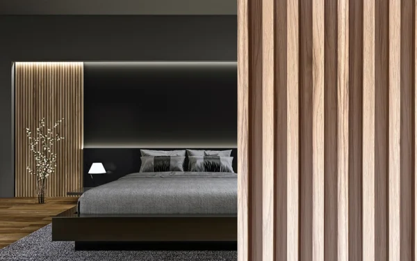 Driftwood Slat Wall