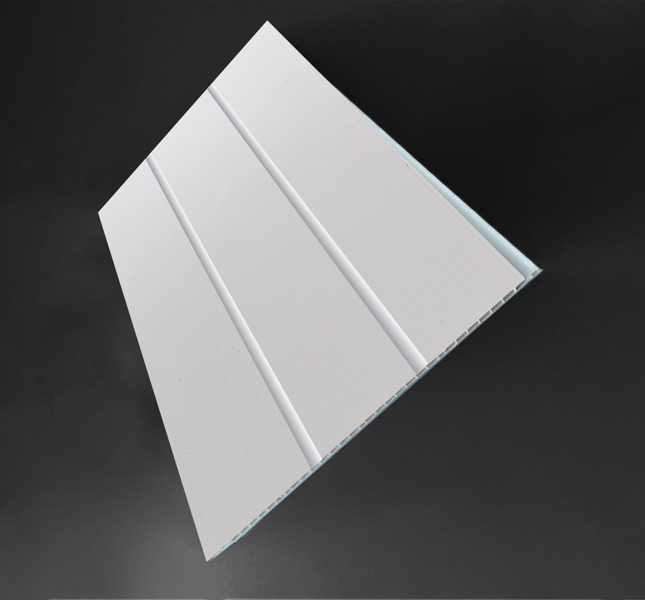 White Matt Groove PVC Ceiling